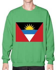Antigua and Barbuda 336# - world flags- Sweatshirt - Crew