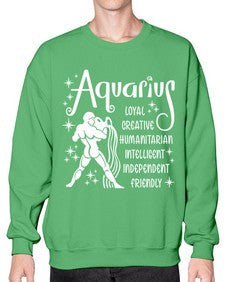 Aquarius 68# - aquarius- Sweatshirt - Crew
