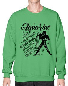 Aquarius 72# - aquarius- Sweatshirt - Crew