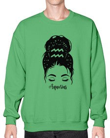 Aquarius Woman - aquarius- Sweatshirt - Crew