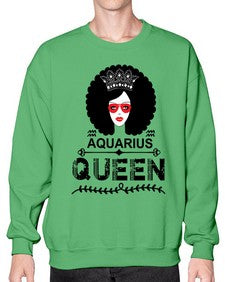Aquarius queen 75# - aquarius- Sweatshirt - Crew