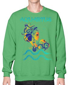 AquariusZodiac 76# - aquarius- Sweatshirt - Crew