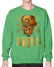 Aries 121# - aries- Sweatshirt - Crew