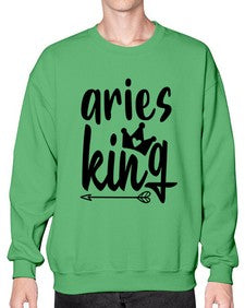 Aries king 108# - aries- Sweatshirt - Crew