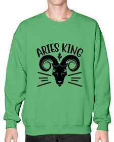 Aries king 109# - aries- Sweatshirt - Crew