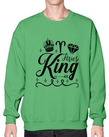 Aries king 111# - aries- Sweatshirt - Crew