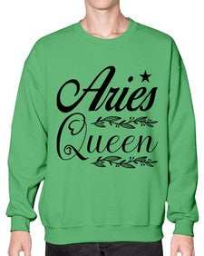 Aries queen 119# - aries- Sweatshirt - Crew