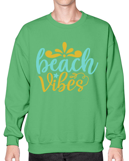 BEACH VIBES Style 70# - summer- Sweatshirt - Crew