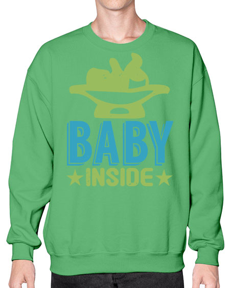 Baby Inside Style 27# - baby- Sweatshirt - Crew