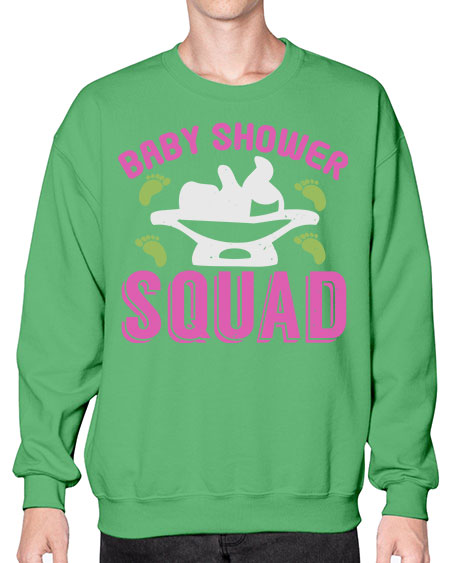Baby shower Squad Style 31# - baby- Sweatshirt - Crew