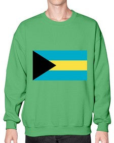 Bahamas 389# - world flags- Sweatshirt - Crew