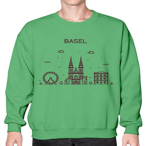 Basel 417# - cities- Sweatshirt - Crew