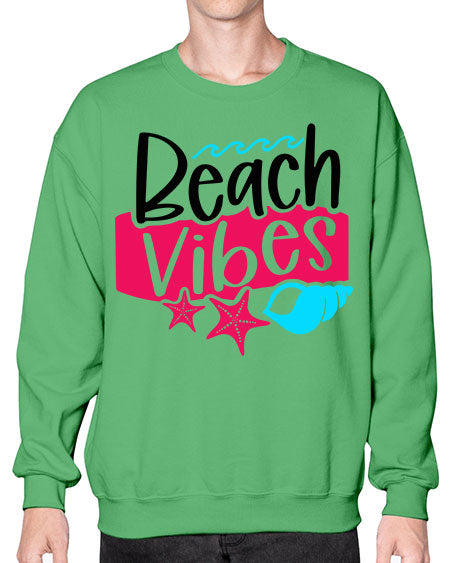 Beach Vibes Style 50# - summer- Sweatshirt - Crew