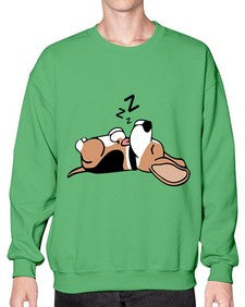 Beagle 12# - cartoon animals- Sweatshirt - Crew