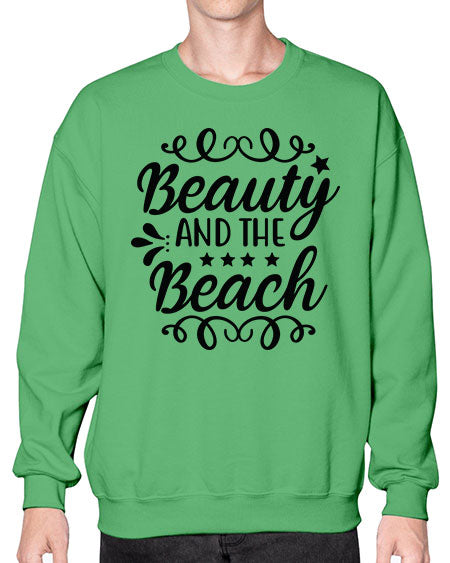 Beauty And The Beach 18# -  fashion- Sweatshirt - Crew