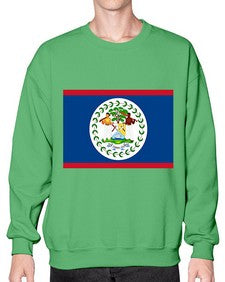 Belize 441# - world flags- Sweatshirt - Crew