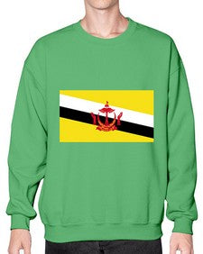 Brunei 503# - world flags- Sweatshirt - Crew