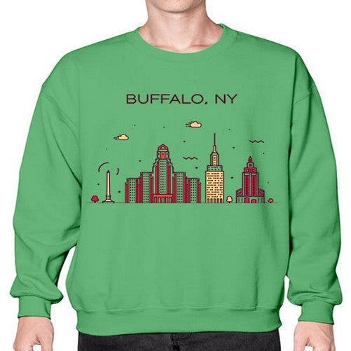 BuffaloNY 520# - cities- Sweatshirt - Crew