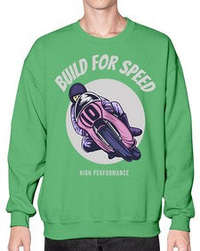 Build for speed 12# - motorcycle- Sweatshirt - Crew