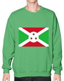 Burundi 523# - world flags- Sweatshirt - Crew