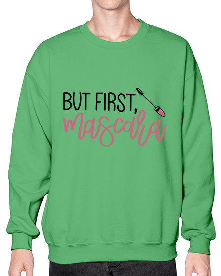 But First Mascara Style 113# -makeup Sweatshirt - Crew
