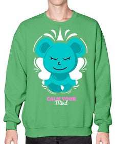 Calm Your Mind 189# - yoga- Sweatshirt - Crew