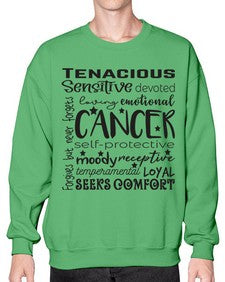Cancer 565# - cancer- Sweatshirt - Crew