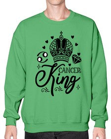 Cancer king 158# - cancer- Sweatshirt - Crew