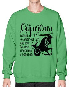 Capricorn 182# - capricorn- Sweatshirt - Crew