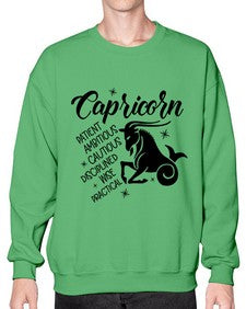 Capricorn 188# - capricorn- Sweatshirt - Crew