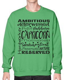 Capricorn 566# - capricorn- Sweatshirt - Crew