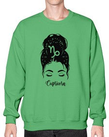 Capricorn Woman - capricorn- Sweatshirt - Crew