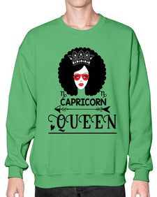 Capricorn queen 197# - capricorn- Sweatshirt - Crew