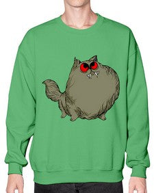 Cat 37# - cartoon animals- Sweatshirt - Crew