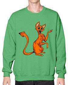 Cat 50# - cartoon animals- Sweatshirt - Crew