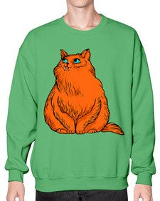 Cat 57# - cartoon animals- Sweatshirt - Crew