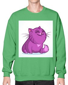 Cat 60# - cartoon animals- Sweatshirt - Crew