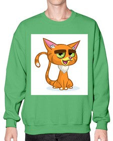 Cat 65# - cartoon animals- Sweatshirt - Crew