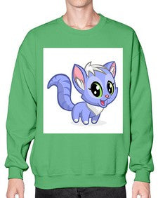 Cat 70# - cartoon animals- Sweatshirt - Crew