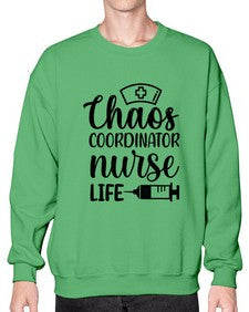 Chaos coordinator nurse life 652# - nurse- Sweatshirt - Crew