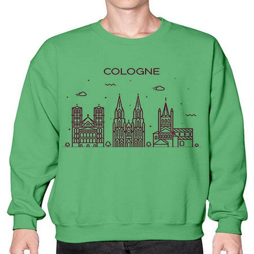 Cologne 593# - cities- Sweatshirt - Crew