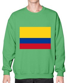 Colombia 596# - world flags- Sweatshirt - Crew