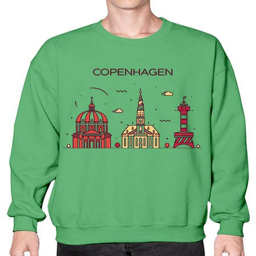 Copenhagen 625# - cities- Sweatshirt - Crew