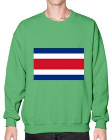 Costa Rica 630# - world flags- Sweatshirt - Crew