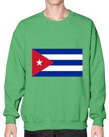 Cuba 634# - world flags- Sweatshirt - Crew