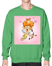 Cupid 80# - cartoon general- Sweatshirt - Crew