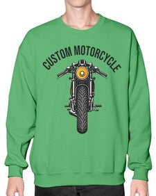 Custom motorcycle 15# - motorcycle- Sweatshirt - Crew