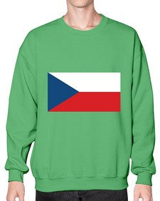 Czechia 637# - world flags- Sweatshirt - Crew