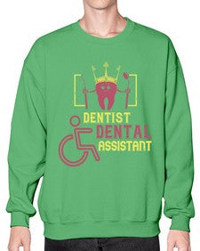 Dentist dental assistant Style 113# - dentist- Sweatshirt - Crew