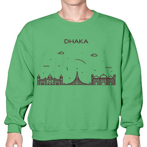 Dhaka 666# - cities- Sweatshirt - Crew